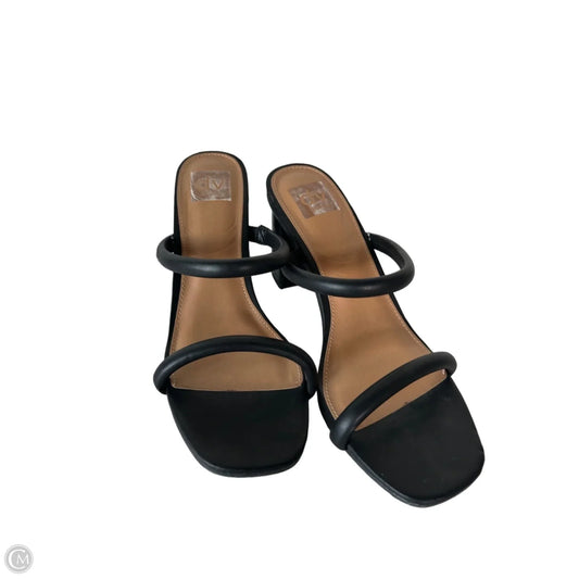 Sandals Heels Block By Dolce Vita In Black, Size: 9.5