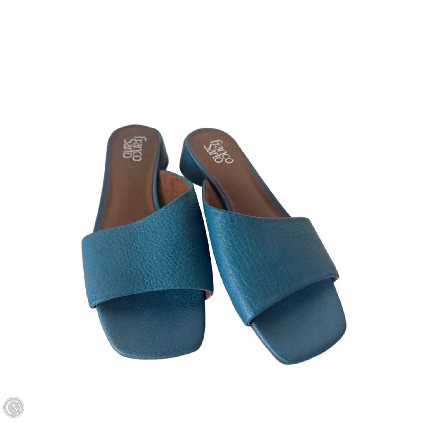 Sandals Flats By Franco Sarto In Blue, Size: 9.5