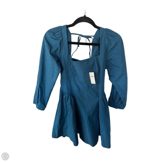 Dress Party Short By Anthropologie In Blue, Size: S
