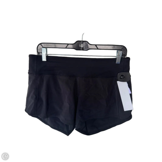 Athletic Shorts By Lululemon In Black, Size: 8