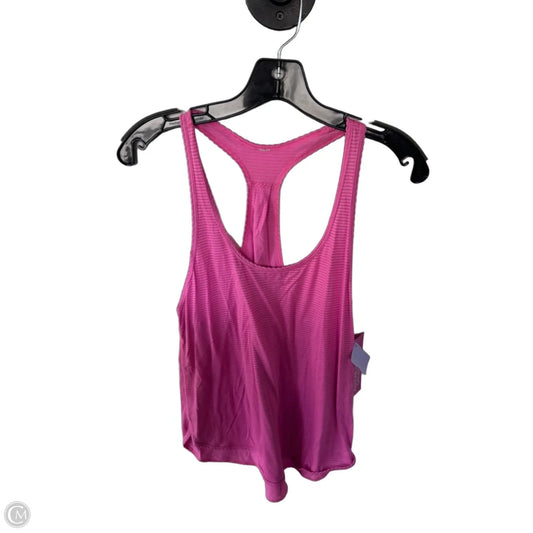 Athletic Tank Top By Lululemon In Pink, Size: S