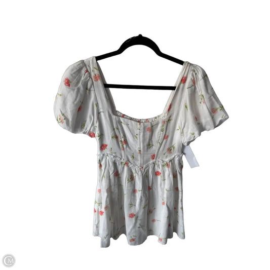 Dress Party Short By Altard State In Orange & White, Size: M