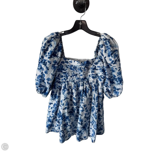 Dress Party Short By Abercrombie And Fitch In Blue & White, Size: S