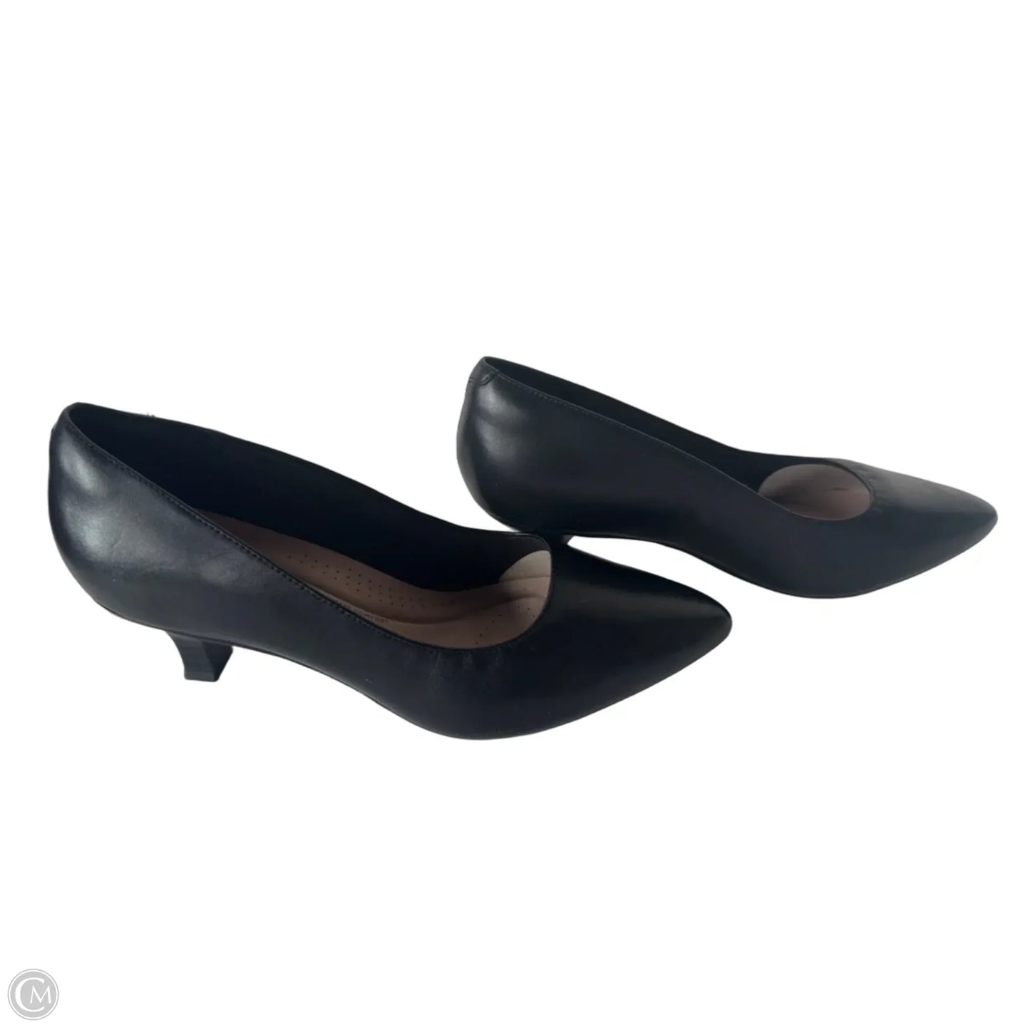 Shoes Heels Block By Clarks In Black, Size: 10