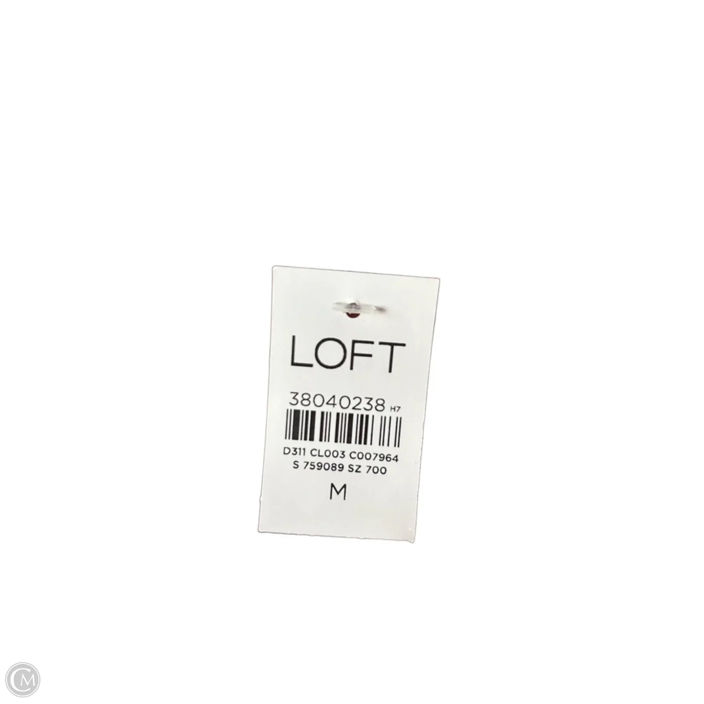 Top Long Sleeve By Loft In Red, Size: M