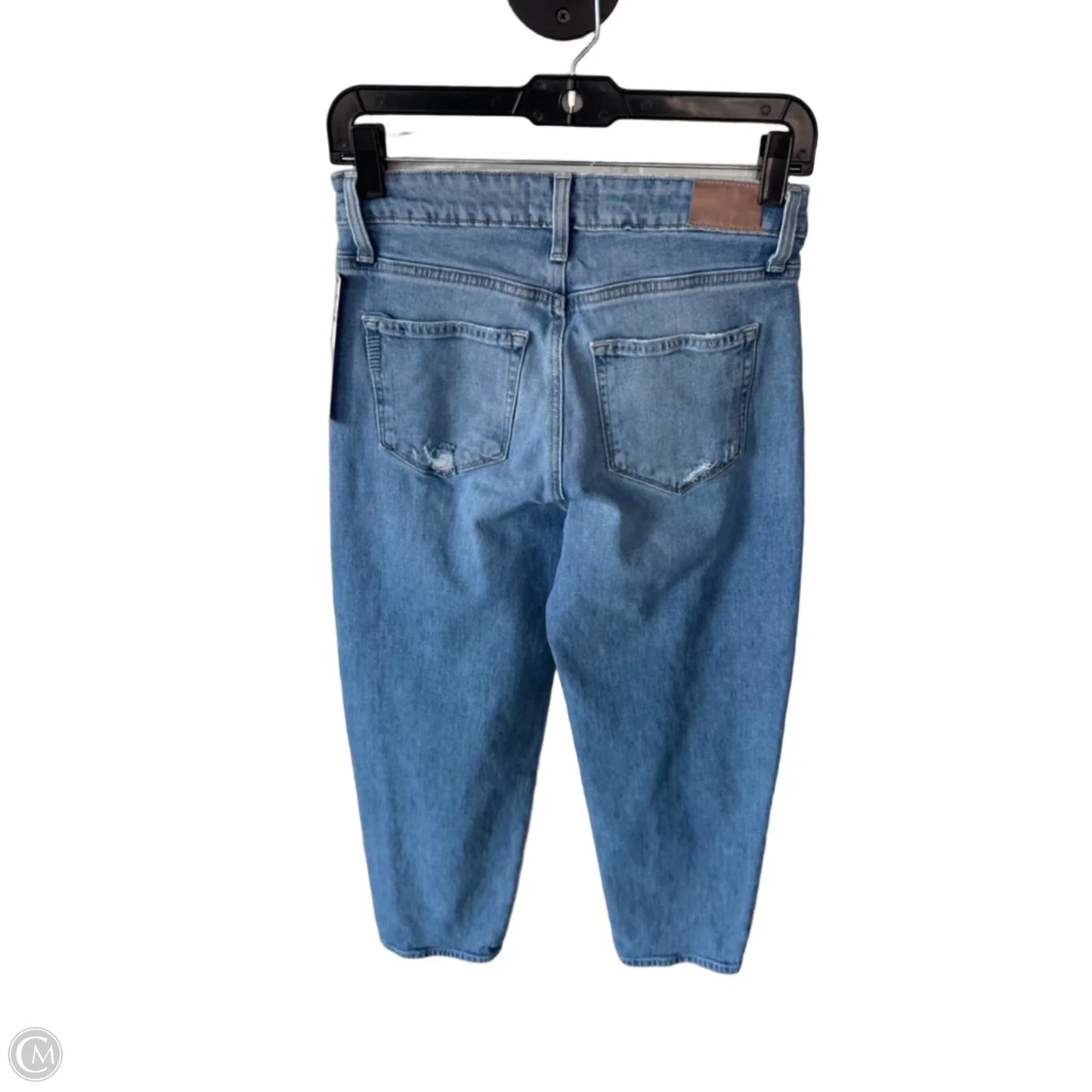Jeans Straight By Paige In Blue Denim, Size: 2