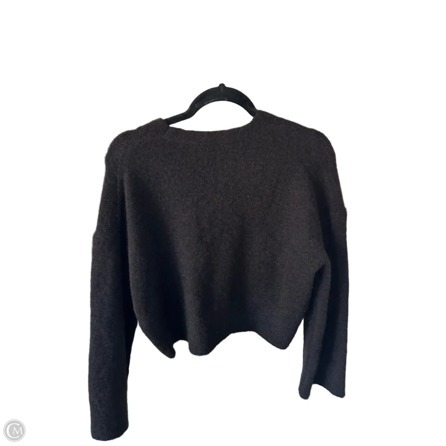 Sweater Cardigan By Calvin Klein In Brown, Size: S