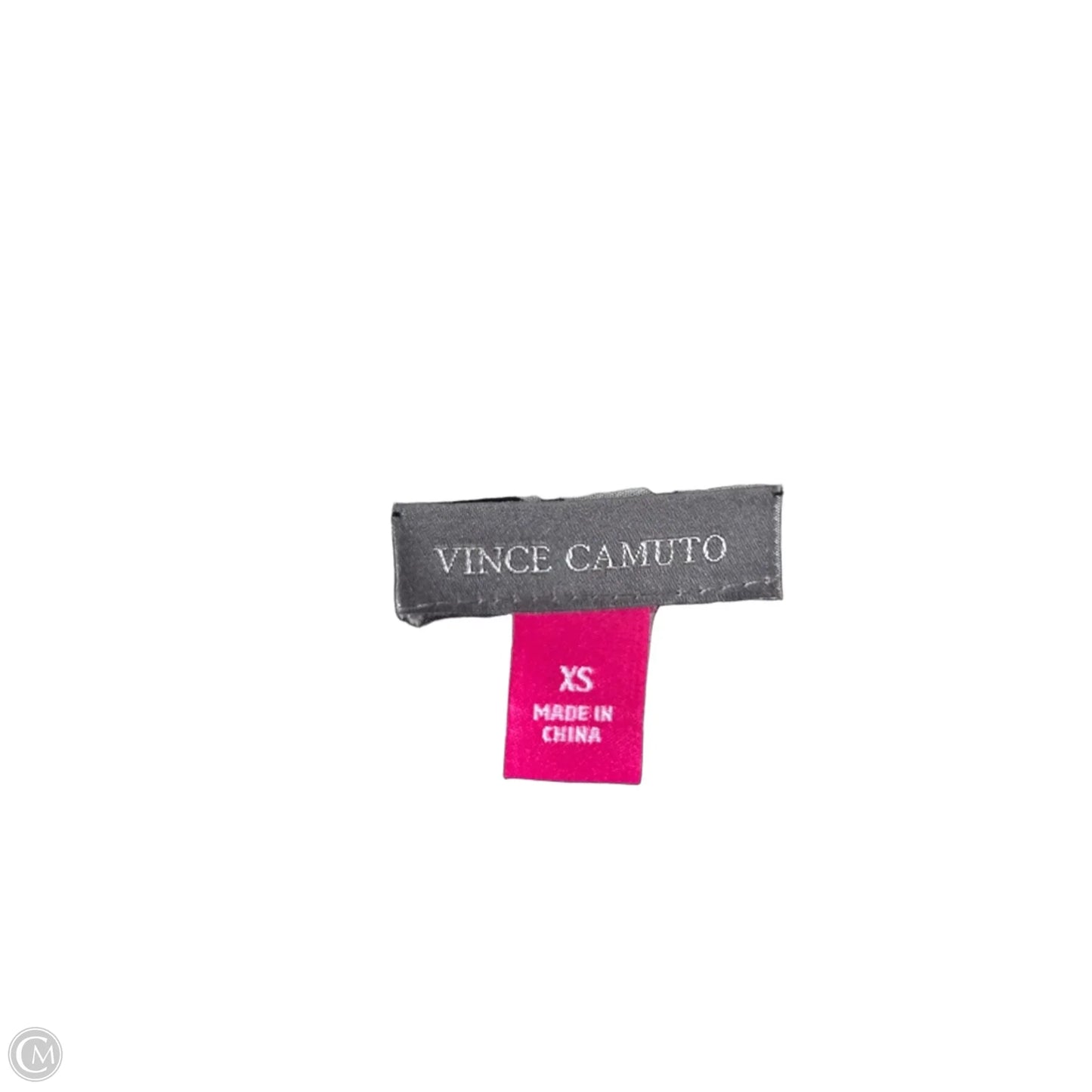 Top Long Sleeve By Vince Camuto In Black & White, Size: Xs