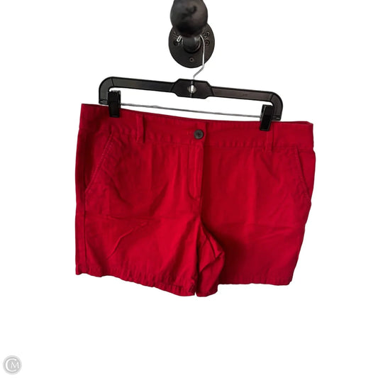 Shorts By Loft In Red, Size: 10