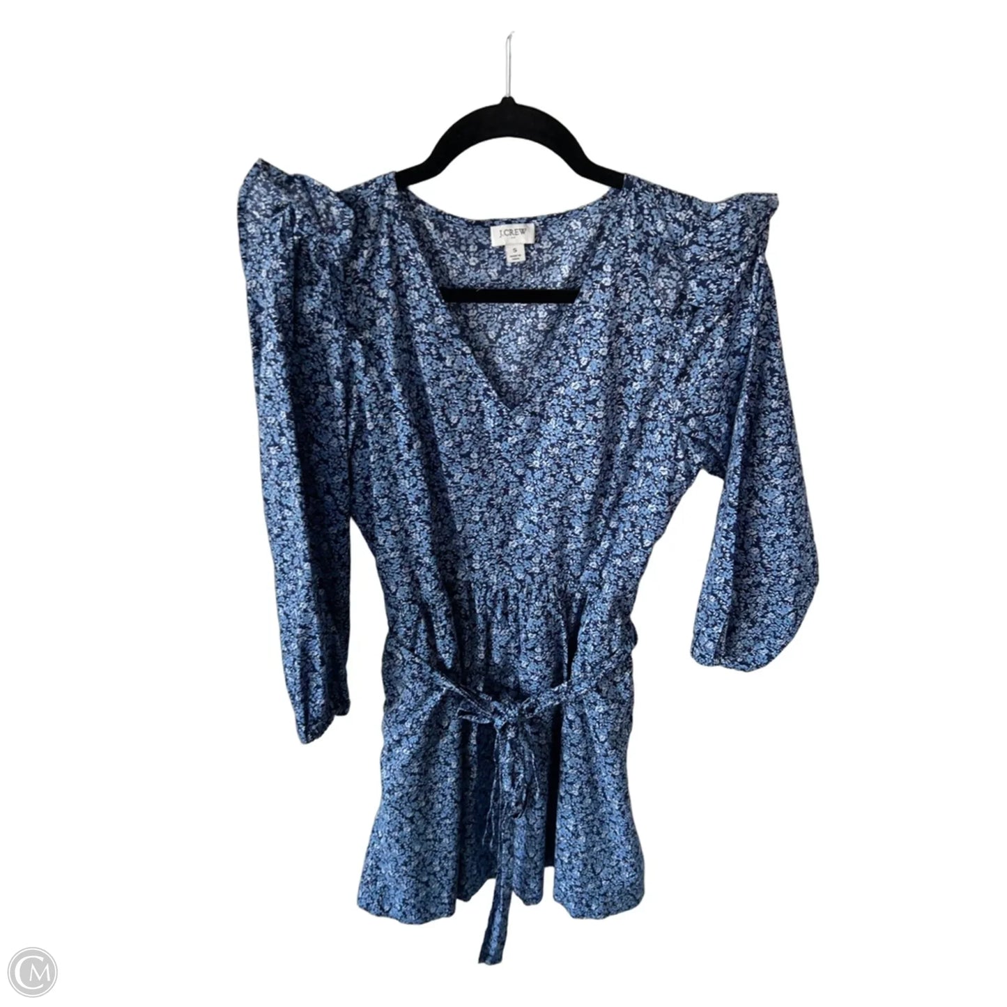 Dress Casual Midi By J. Crew In Blue, Size: S