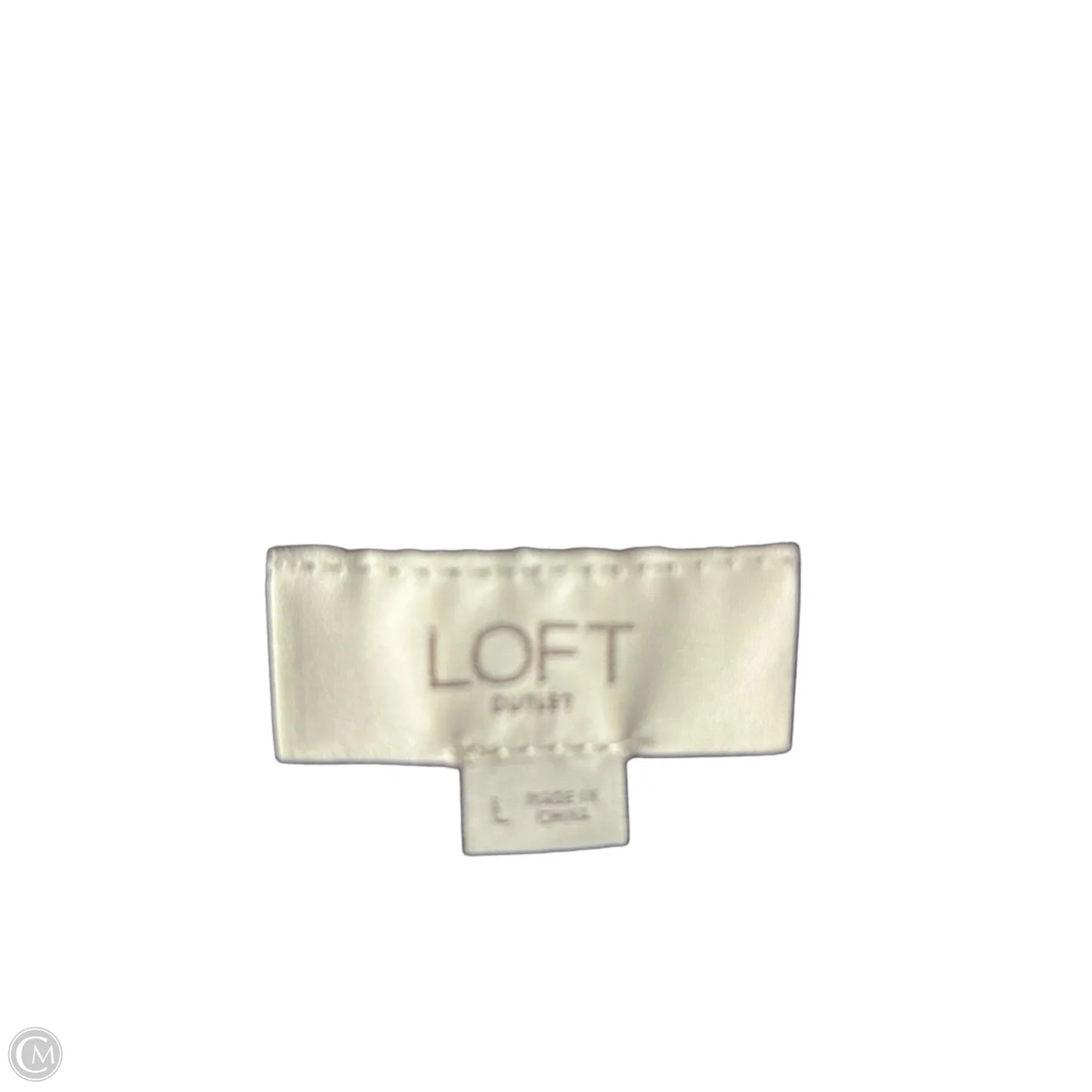 Sweater By Loft In Black, Size: L