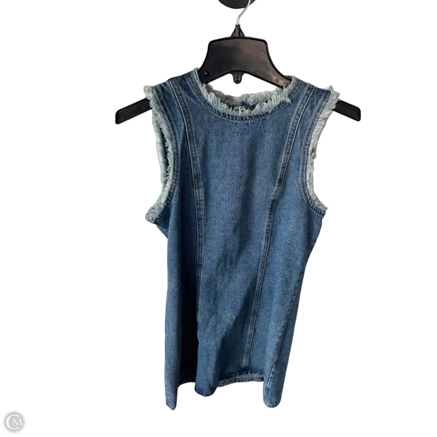 Dress Casual Short By Steve Madden In Blue Denim, Size: S
