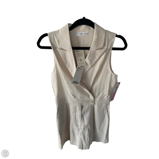 Romper By Mng In Cream, Size: Xs