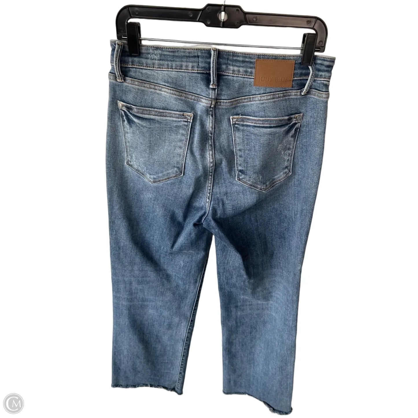 Jeans Wide Leg By Judy Blue In Blue Denim, Size: 8