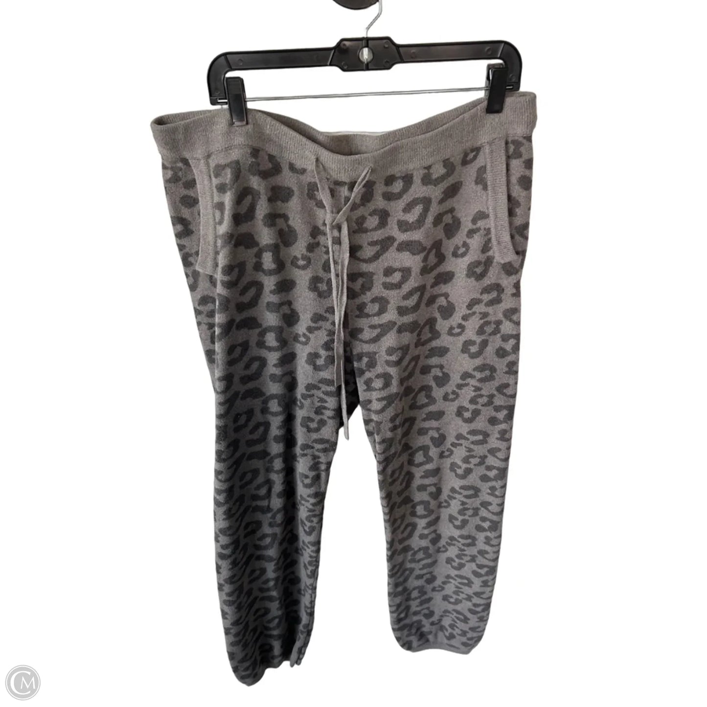 Pants Lounge By Barefoot Dreams In Black & Grey, Size: 16