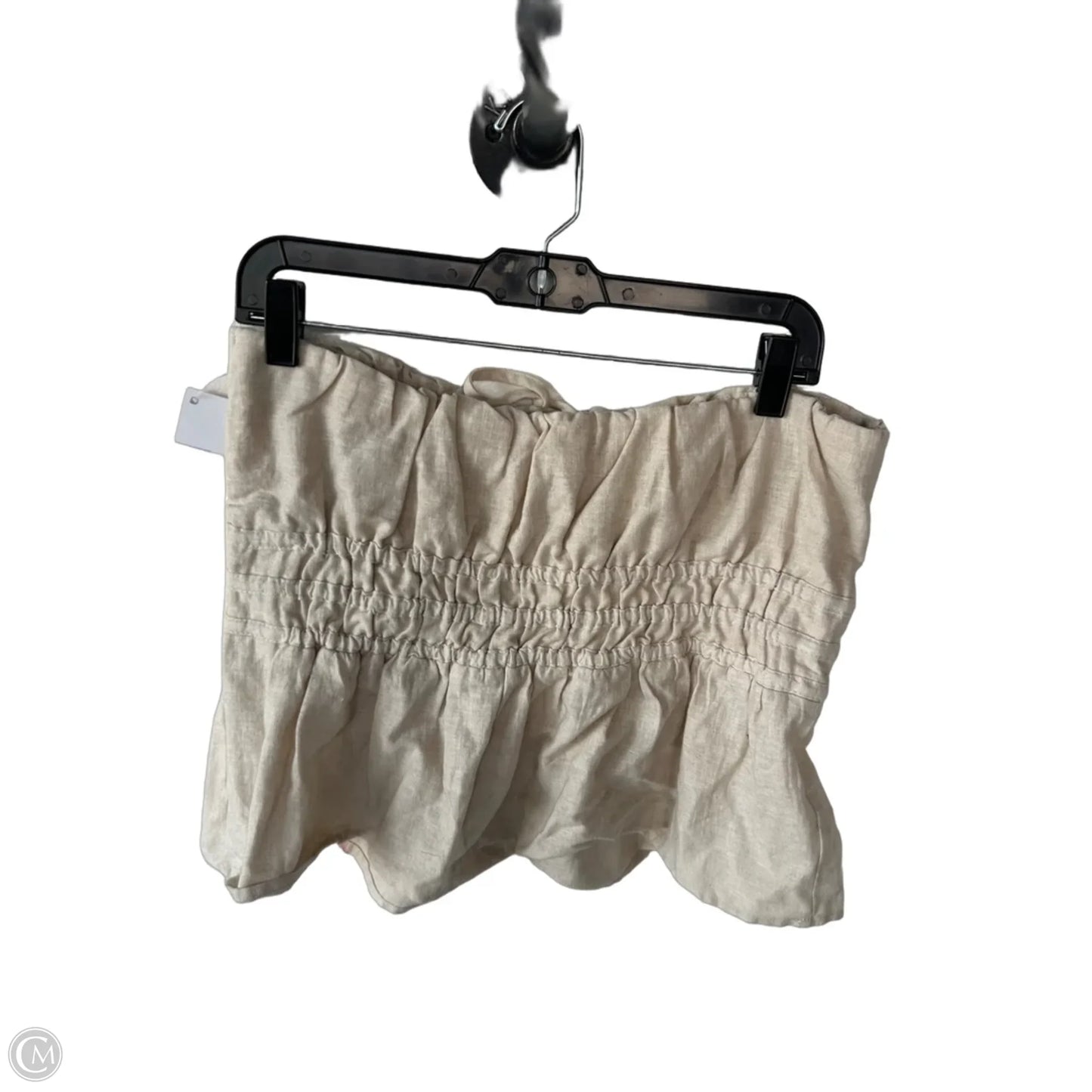 Top Sleeveless By Anthropologie In Beige, Size: L