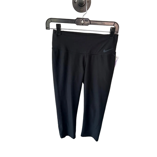 Athletic Leggings By Nike Apparel In Black, Size: 0