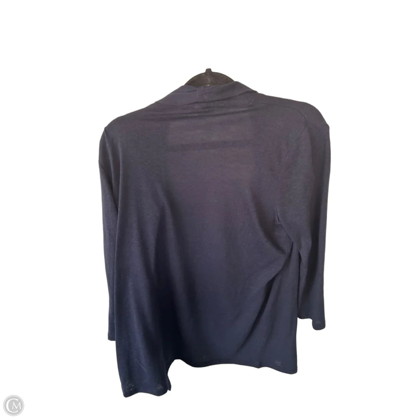 Sweater Cardigan By Talbots In Blue, Size: Mp