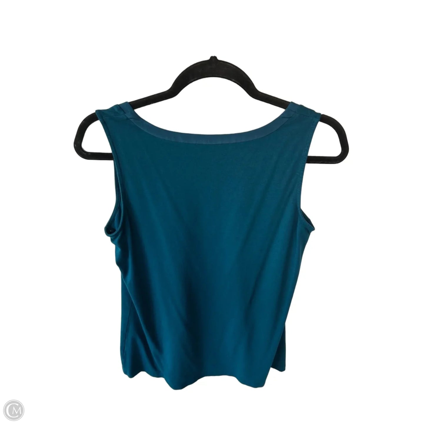 Top Sleeveless Basic By Talbots In Teal, Size: Mp