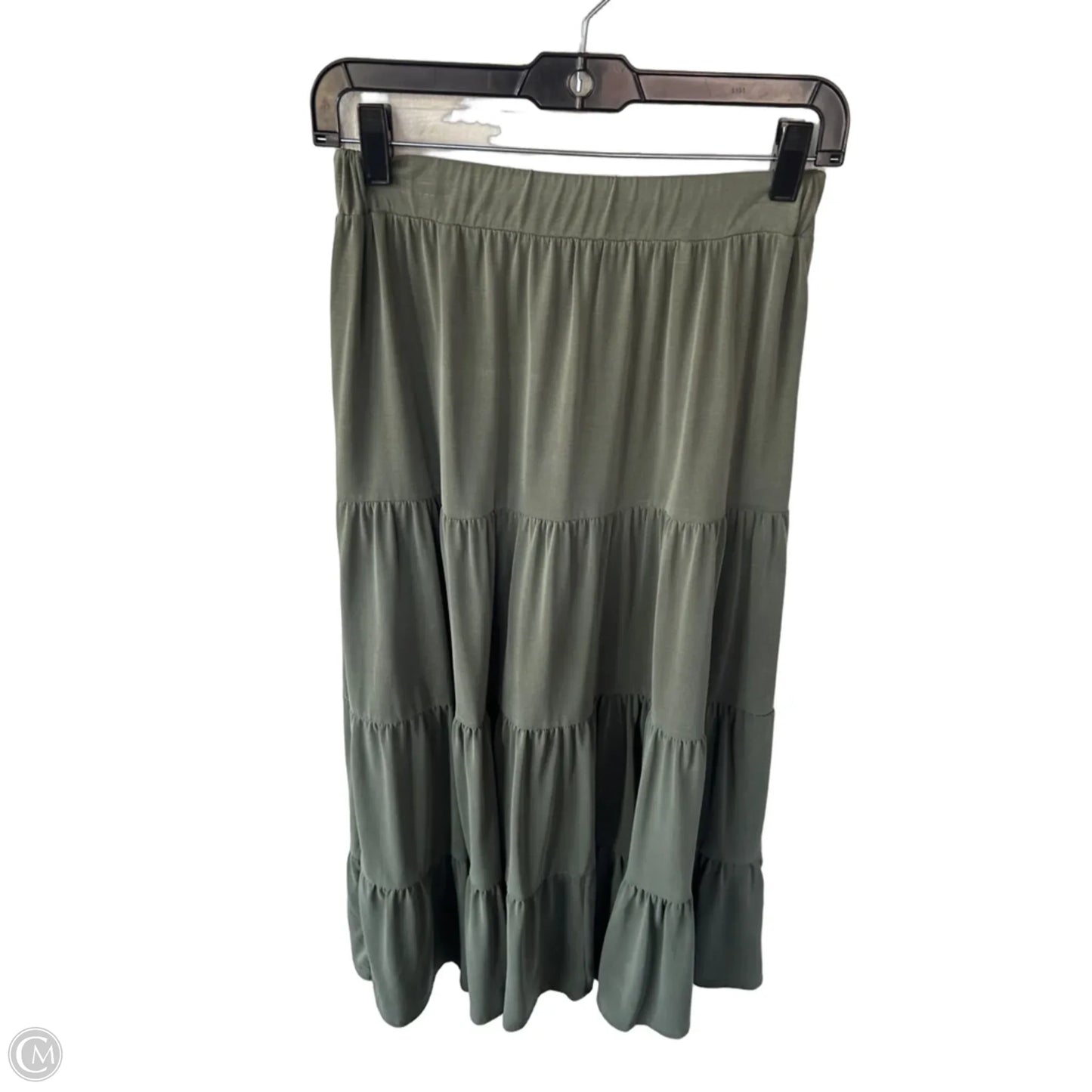 Skirt Maxi By Green Envelope In Green, Size: 4