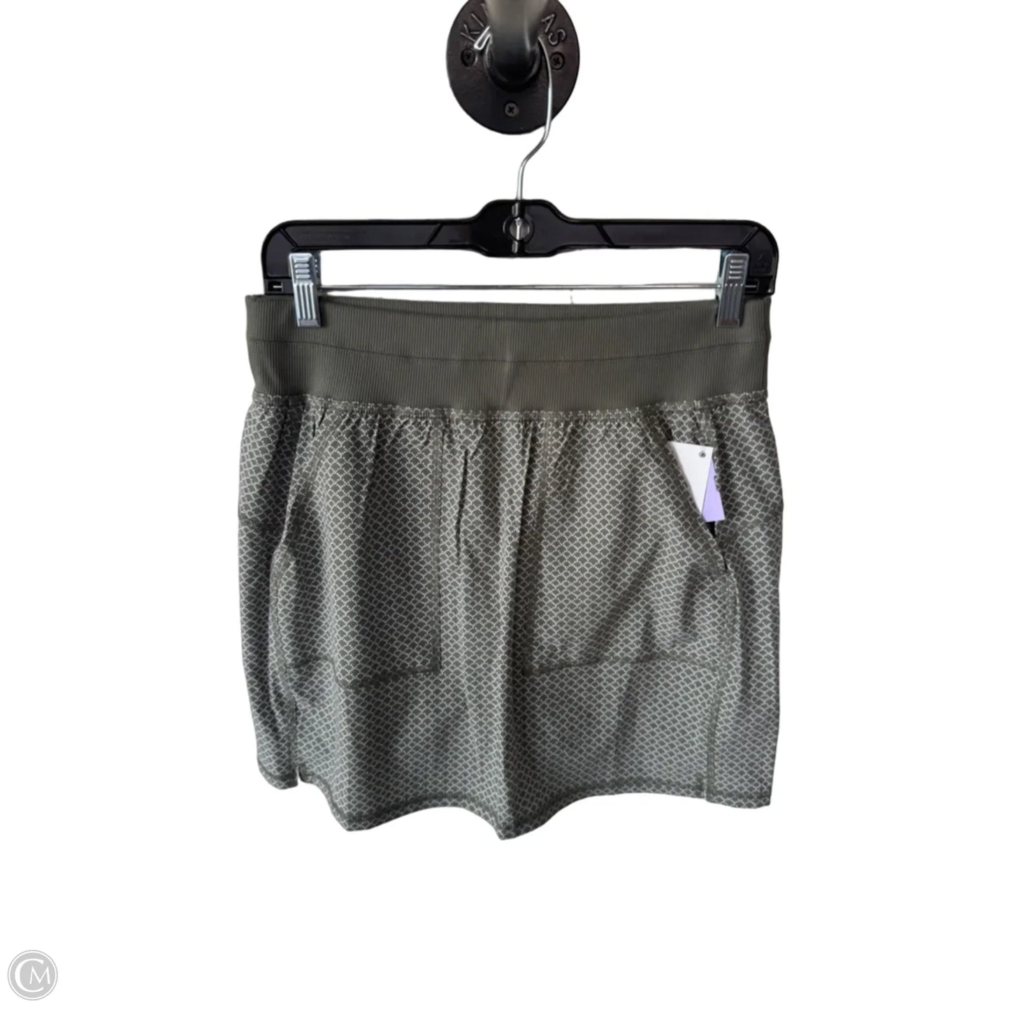 Skort By Talbots In Green & White, Size: 4