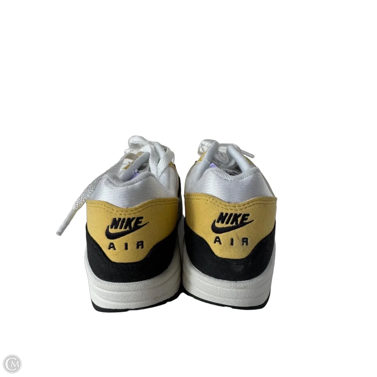Shoes Athletic By Nike In Black & Yellow, Size: 7.5