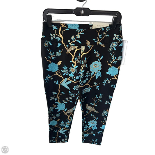 Pants Other By Soft Surroundings In Black & Blue, Size: 6p