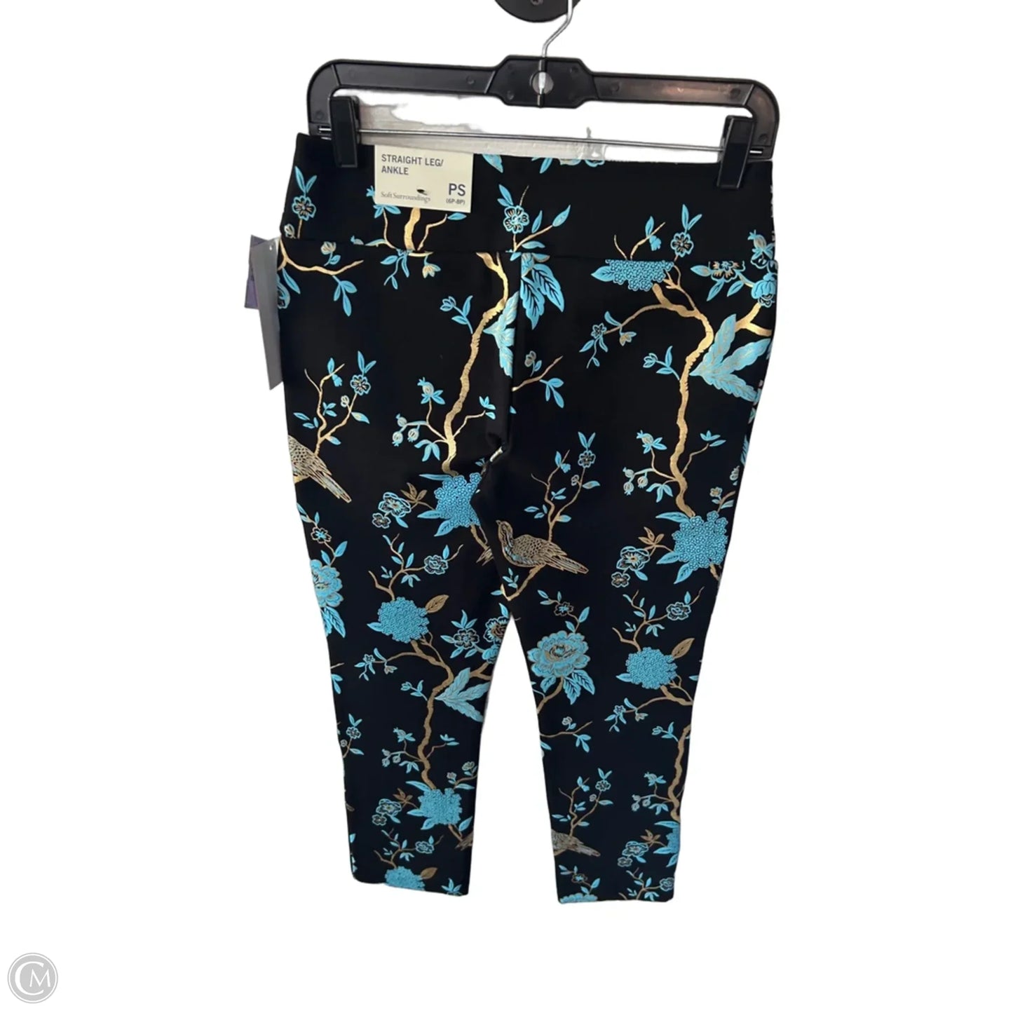 Pants Other By Soft Surroundings In Black & Blue, Size: 6p