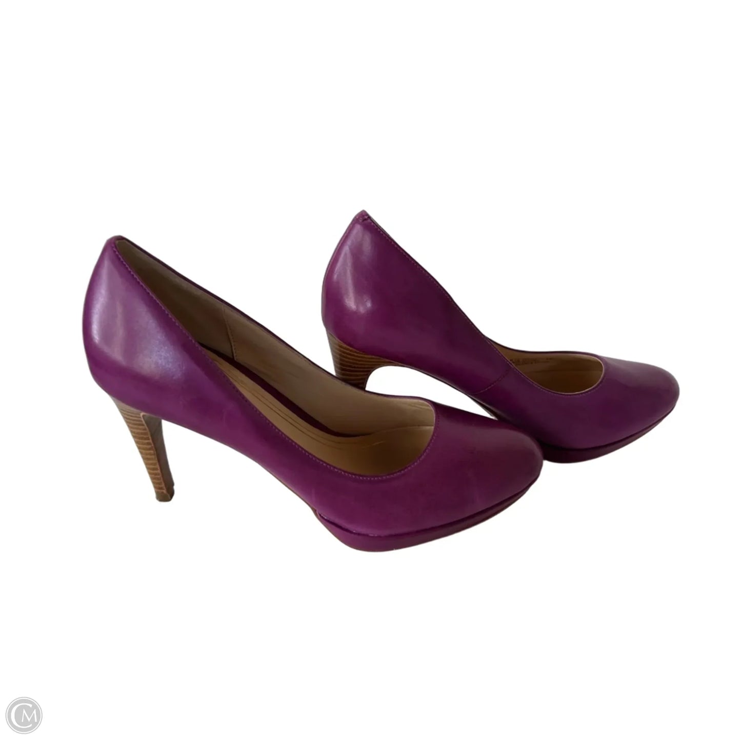 Shoes Heels Stiletto By Cole-haan In Purple, Size: 9