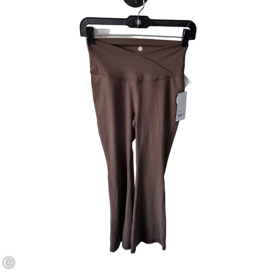 Athletic Leggings By Yogalicious In Brown, Size: 4