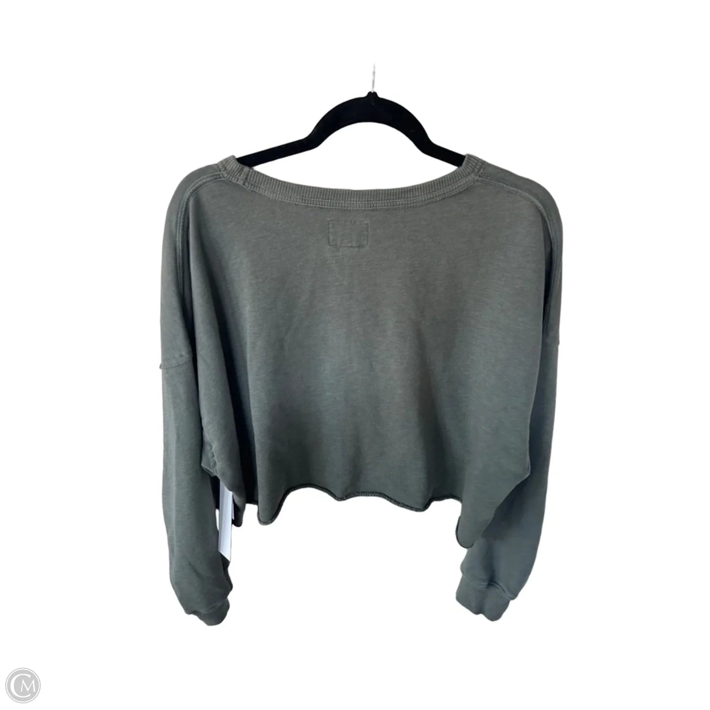 Sweatshirt Crewneck By American Eagle In Green, Size: S