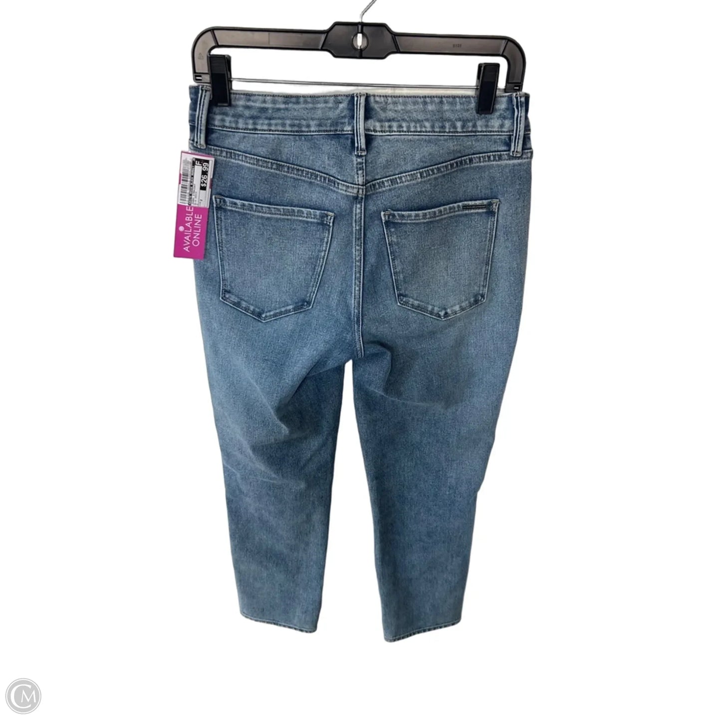 Jeans Straight By White House Black Market In Blue Denim, Size: 2