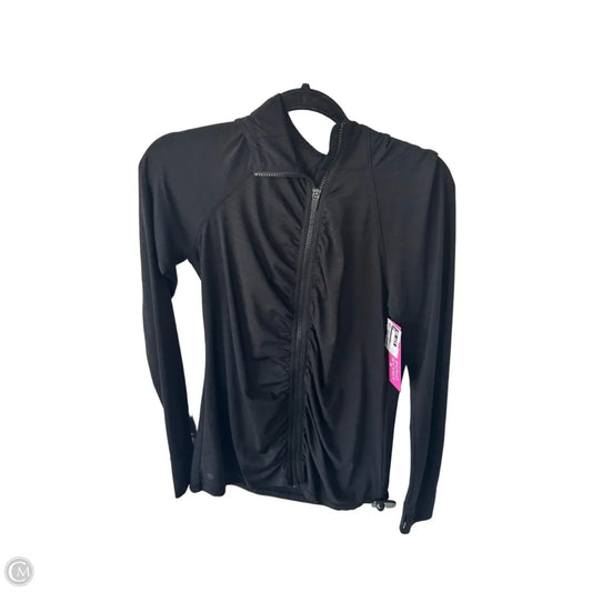Athletic Jacket By Athleta In Black, Size: M
