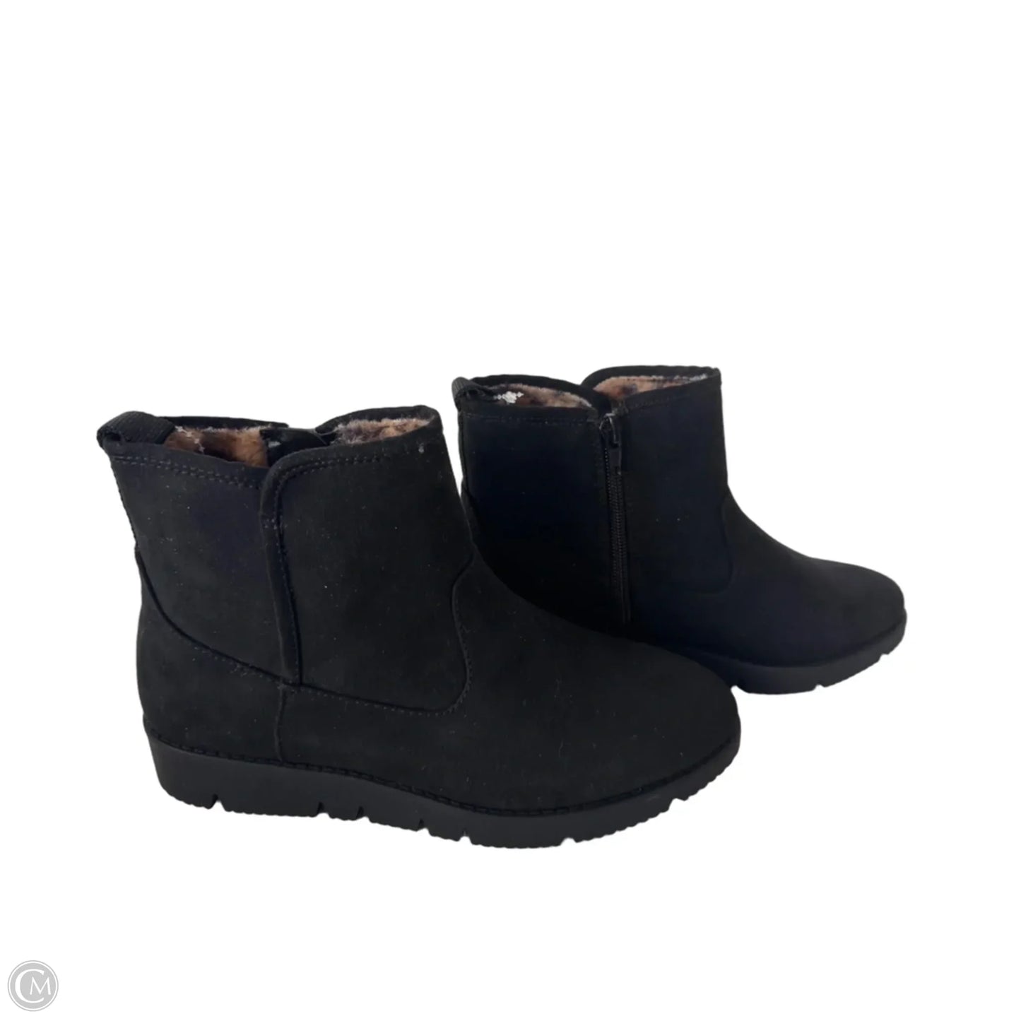 Boots Ankle Flats By Kelly And Katie In Black, Size: 6
