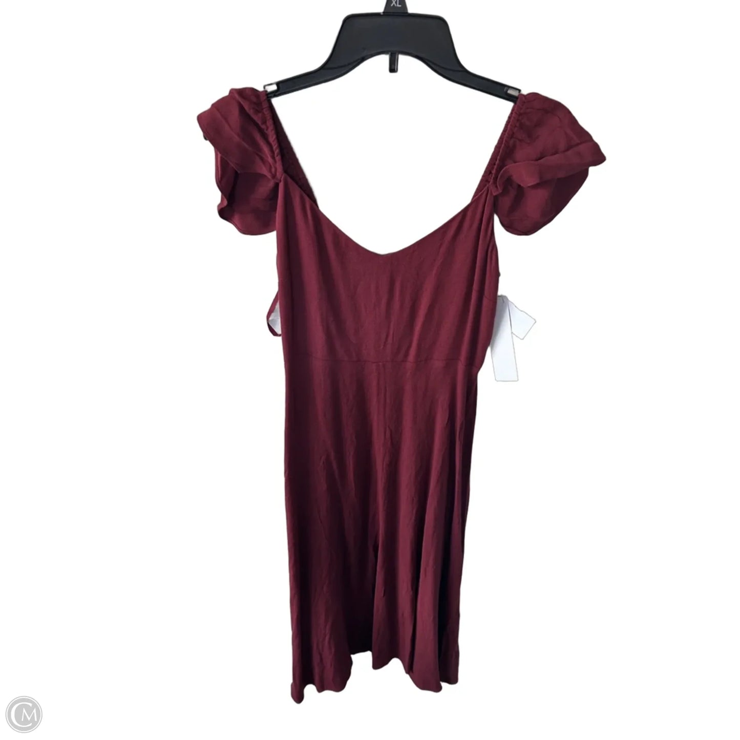 Dress Casual Midi By Quince In Red, Size: Xs