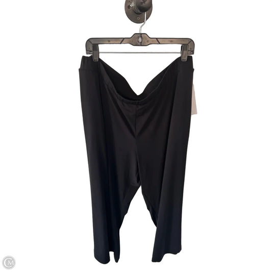Pants Wide Leg By Lane Bryant In Black, Size: 18