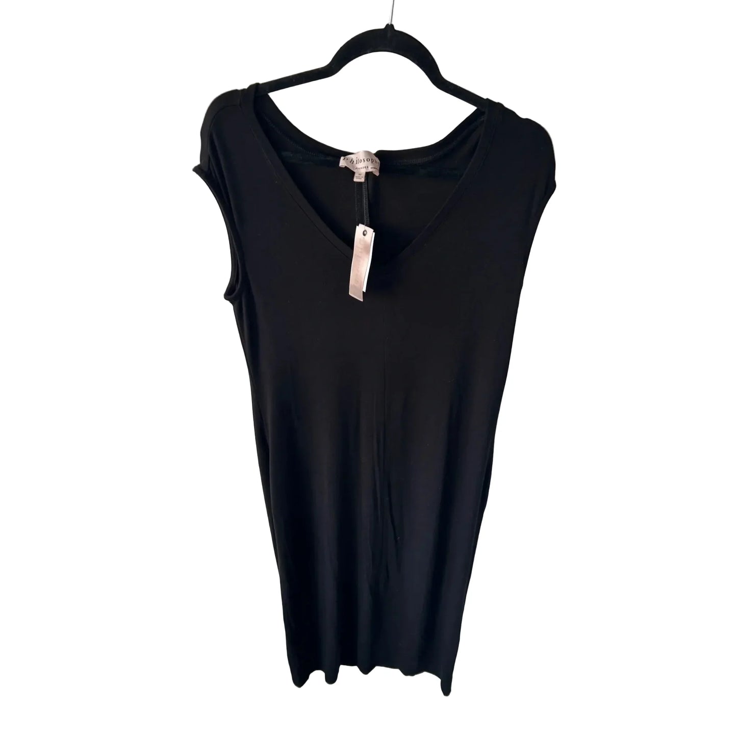 Dress Casual Midi By Philosophy In Black, Size: M