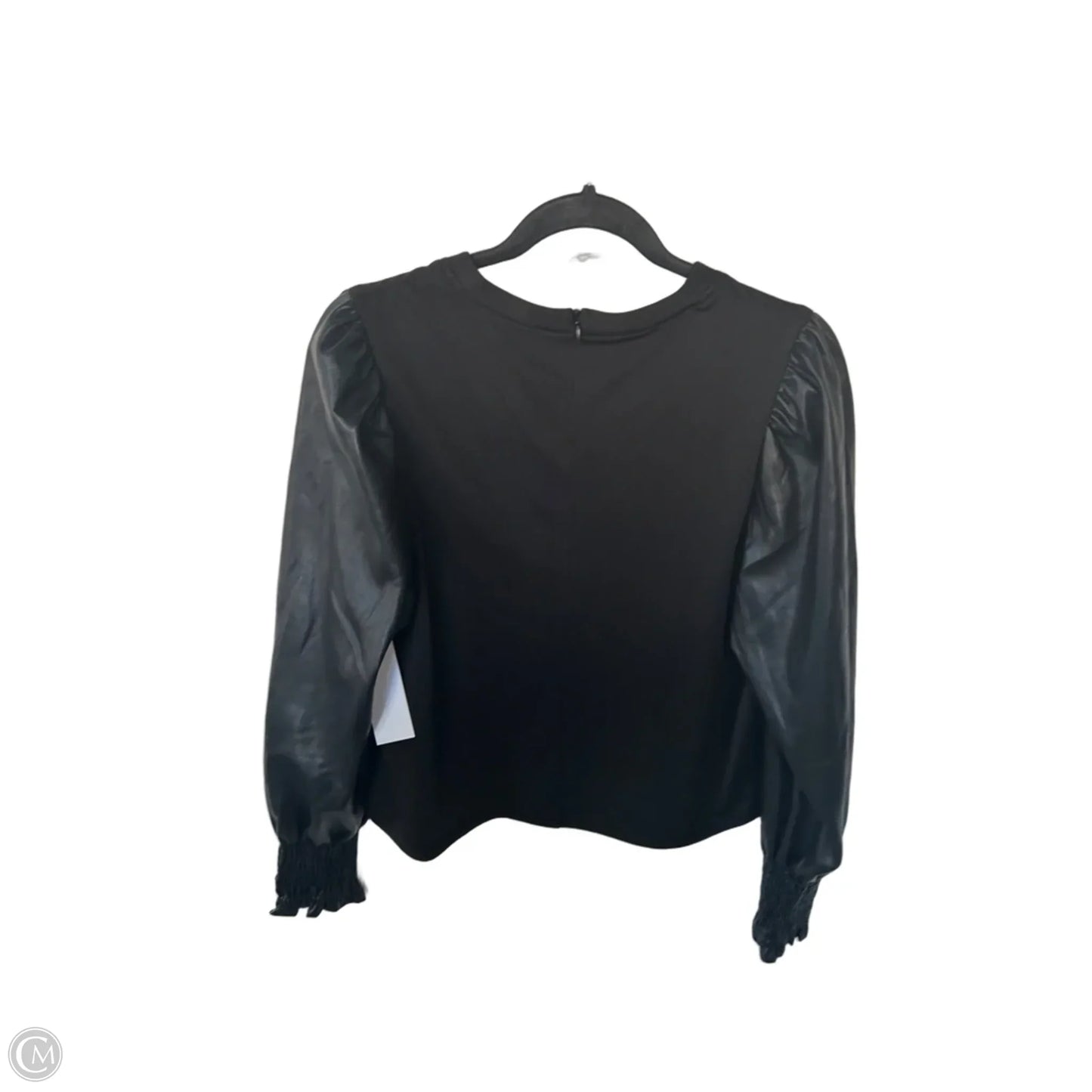 Top Long Sleeve By Bagatelle In Black, Size: L