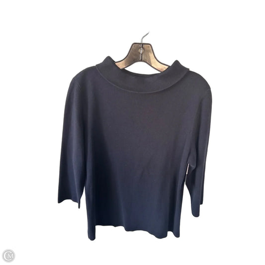 Sweater By Talbots In Blue, Size: L