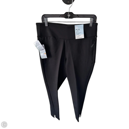 Athletic Leggings By Flx In Black, Size: 16