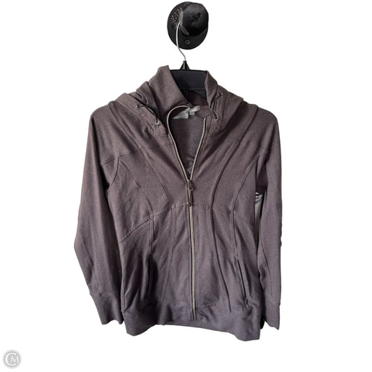 Athletic Sweatshirt Hoodie By Athleta In Brown, Size: S
