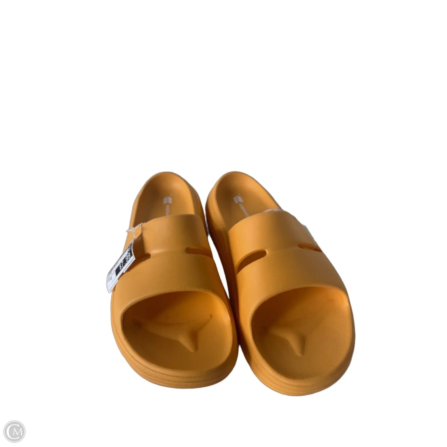 Sandals Flats By All In Motion In Yellow, Size: 10