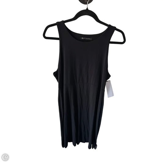 Athletic Dress By Athleta In Black, Size: L
