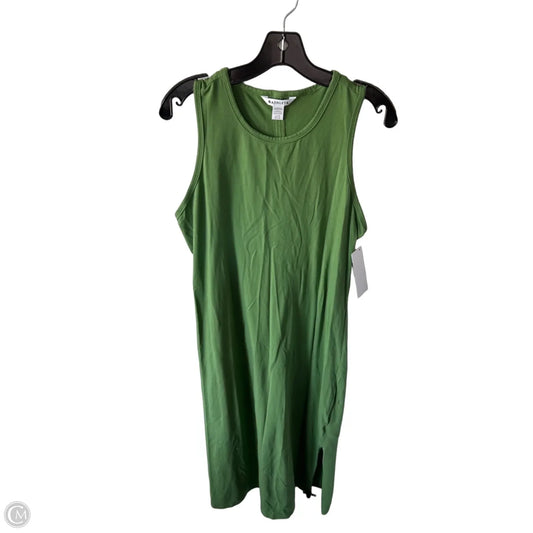 Dress Casual Midi By Athleta In Green, Size: L