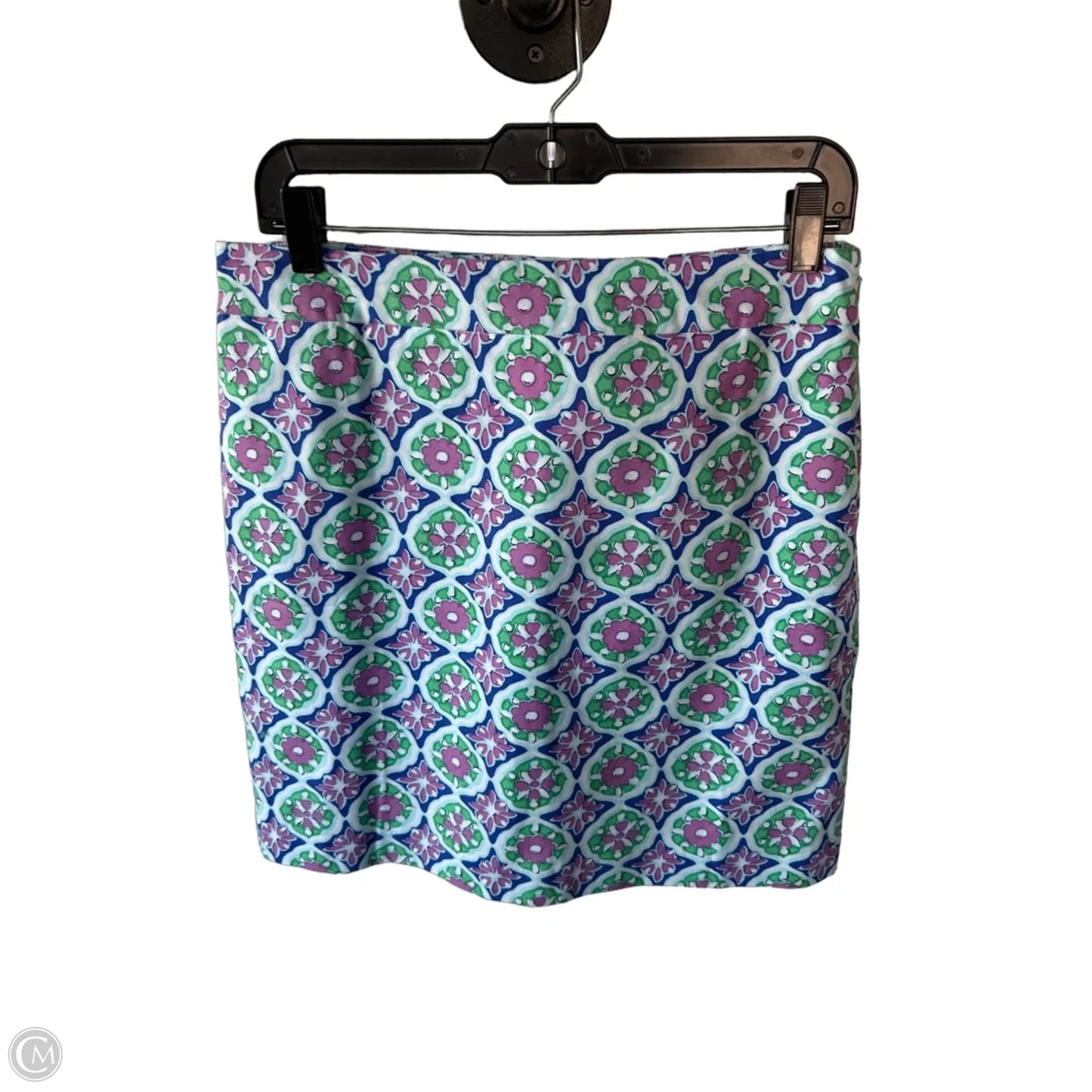 Skirt Mini & Short By Talbots In Purple & White, Size: 6