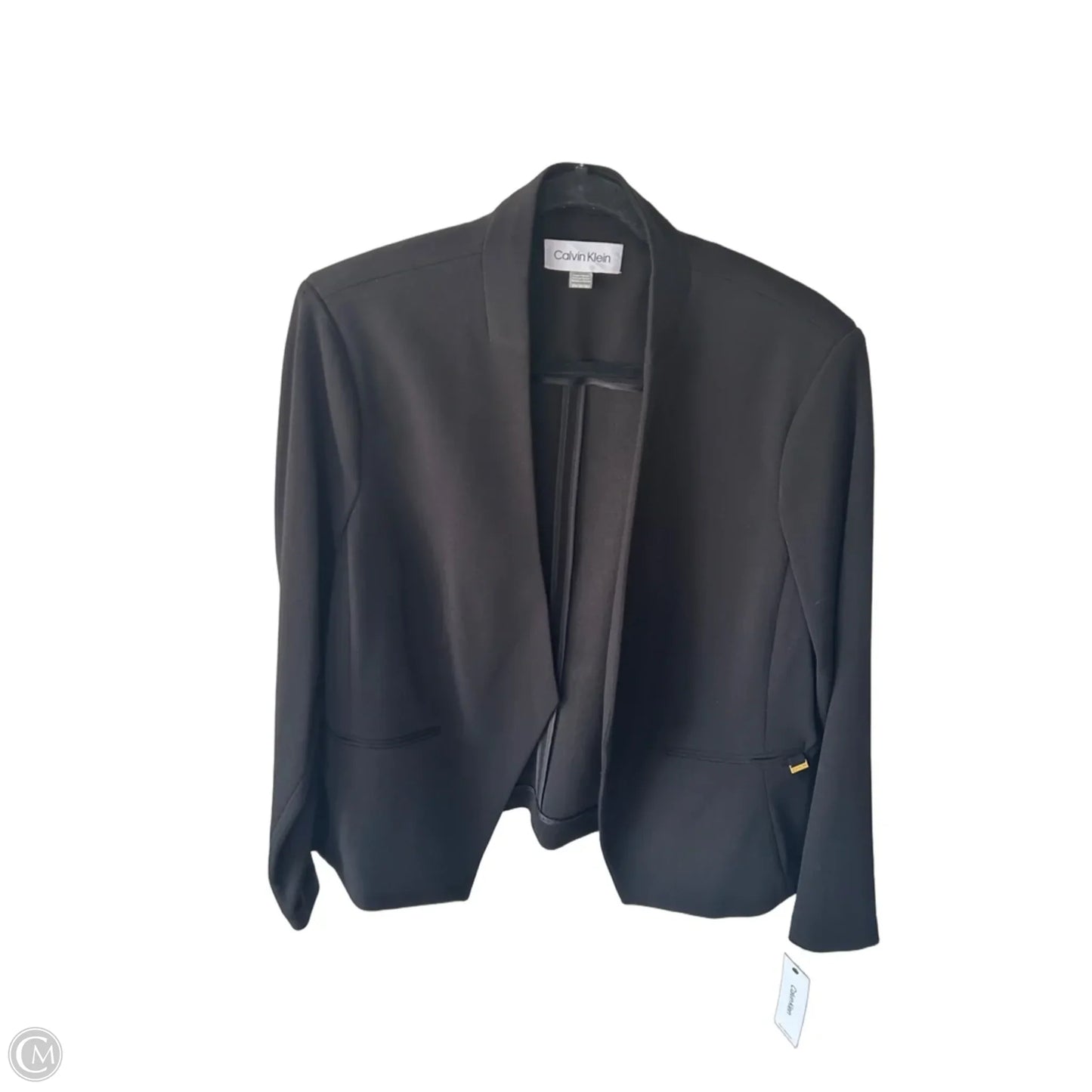 Blazer By Calvin Klein In Black, Size: 1x