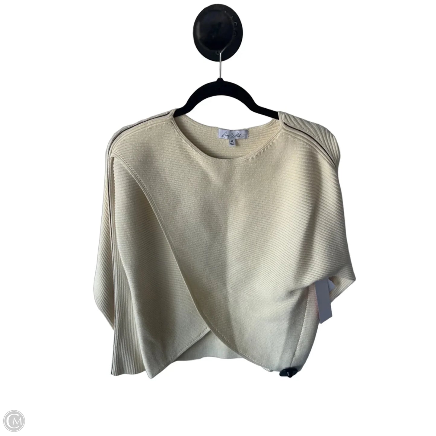 Sweater By Cmc In Cream, Size: M