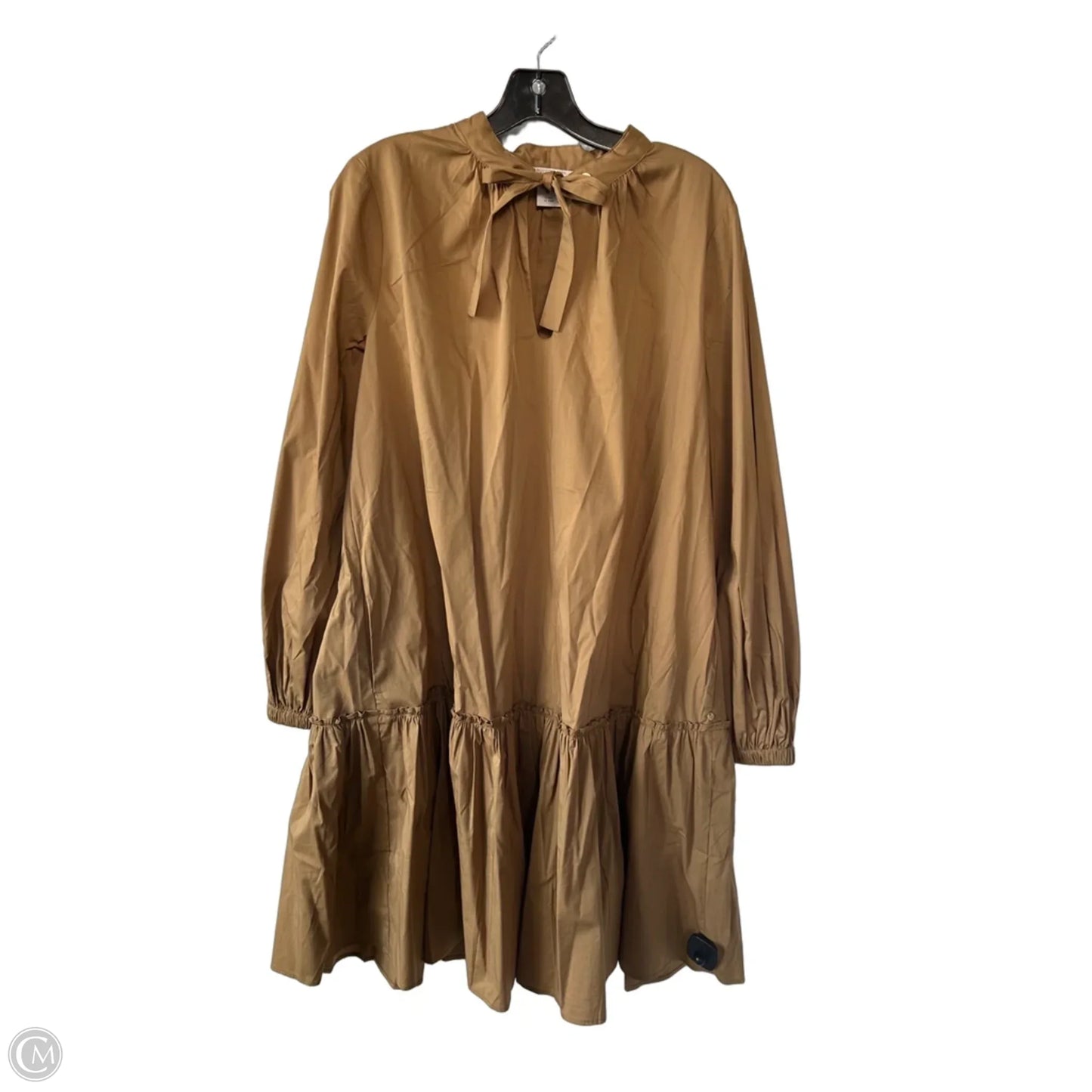 Dress Casual Midi By Scotch & Soda In Tan, Size: M