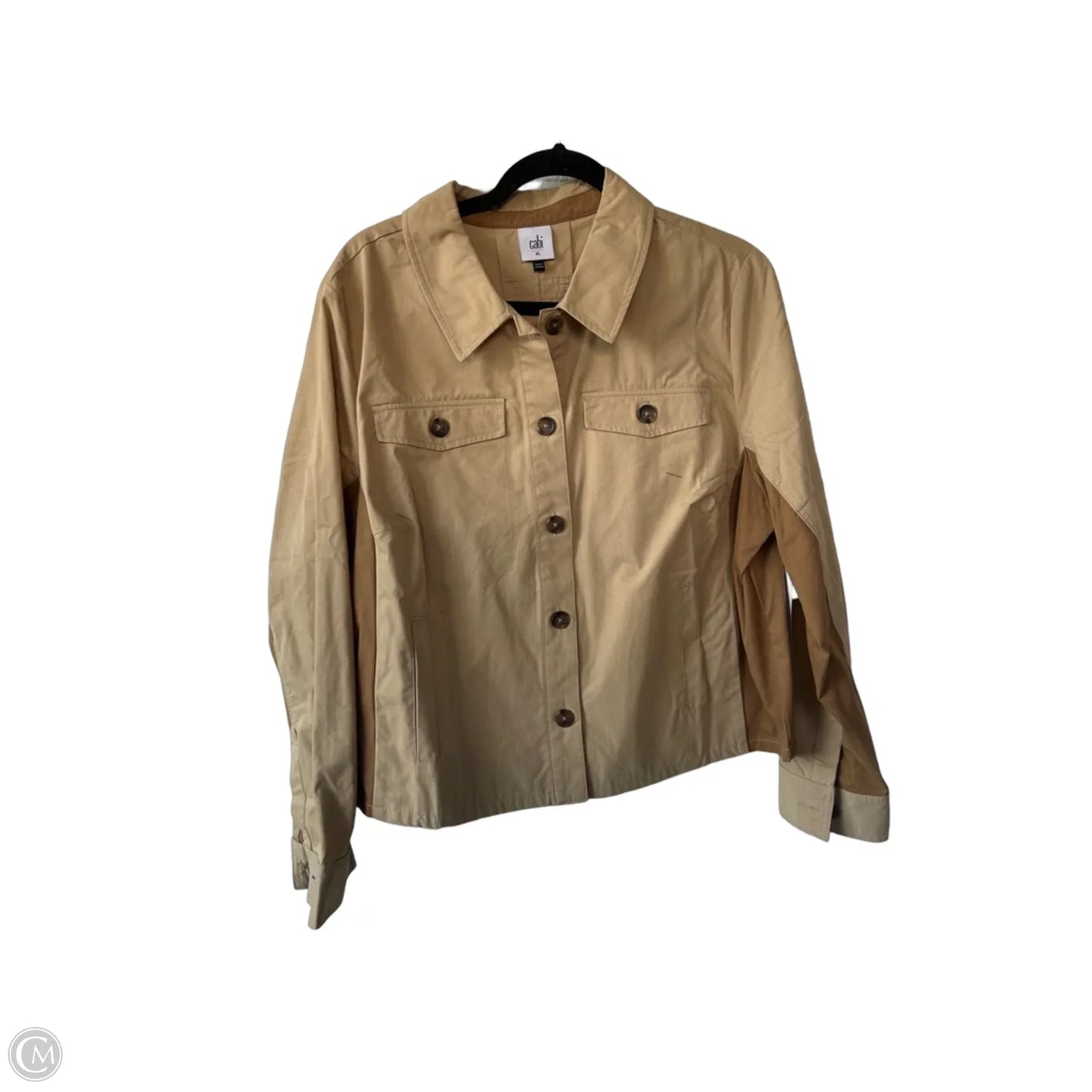 Jacket Other By Cabi In Tan, Size: Xl