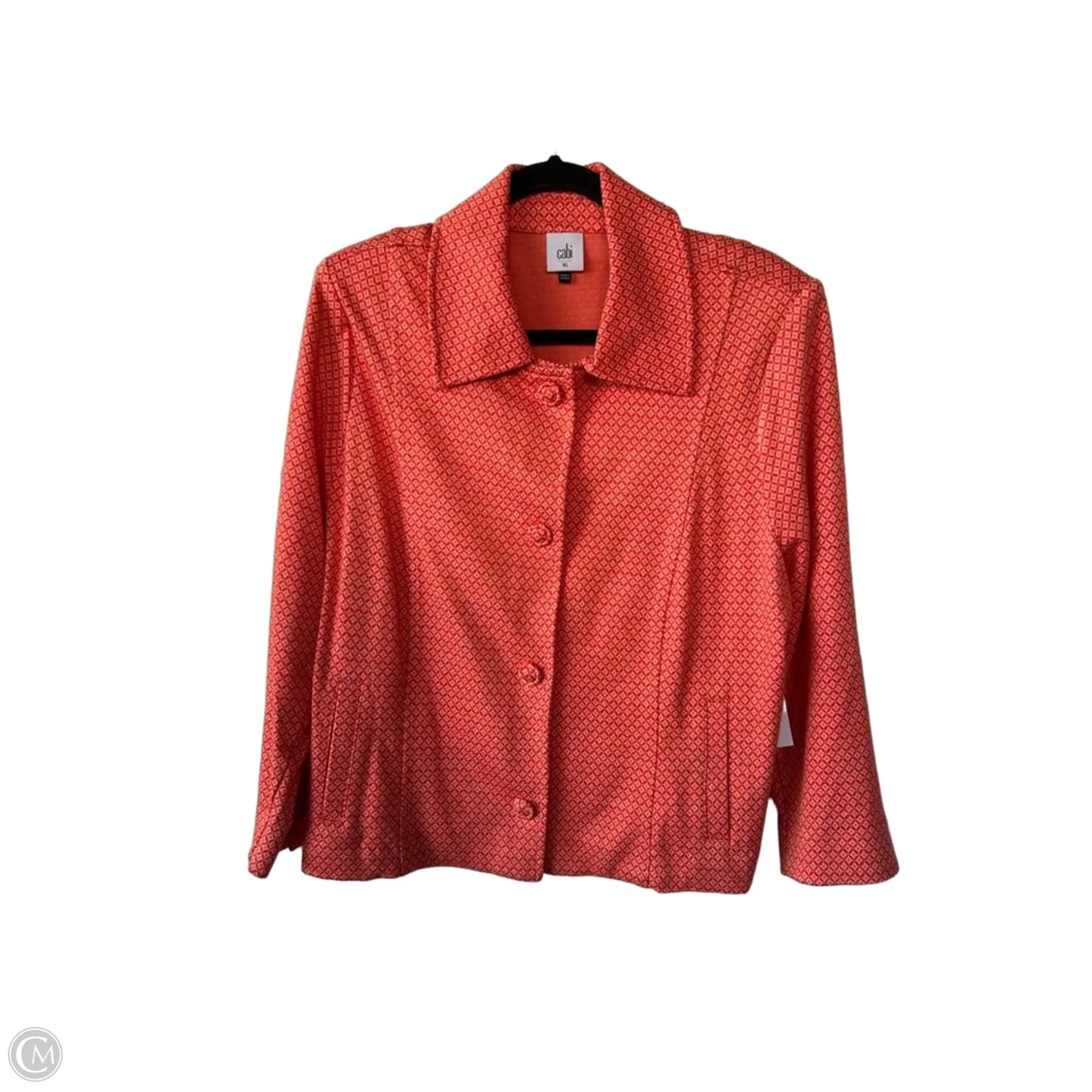 Jacket Other By Cabi In Orange, Size: Xl